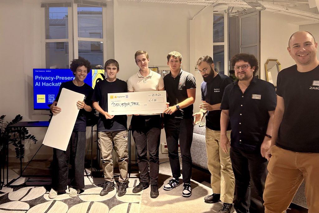 Success at the Privacy-Preserving AI Hackathon: Our Members Shine in Paris